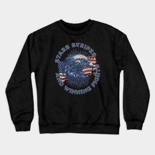 Fourth Of July Crewneck Sweatshirt